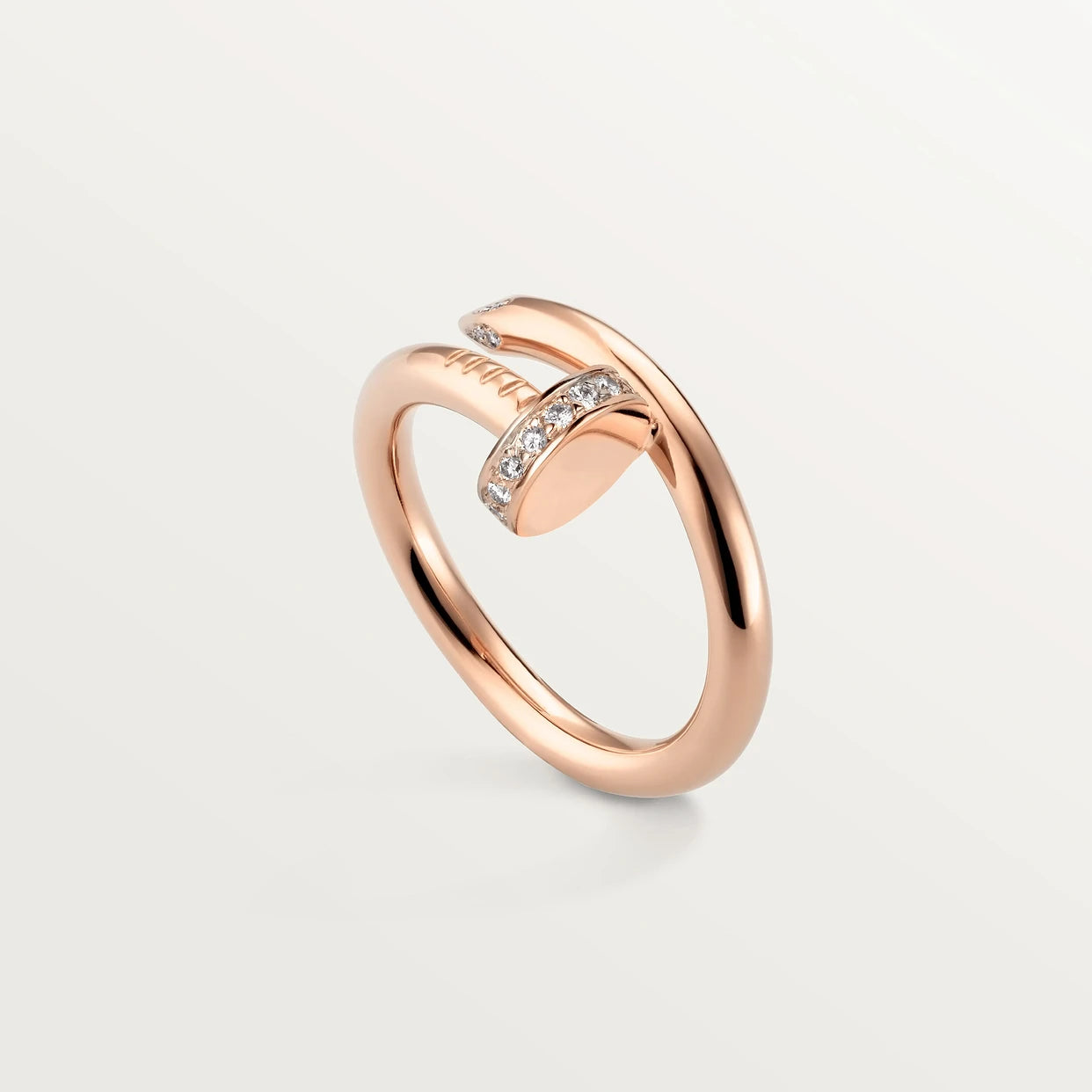Anillo Clavo Cartier Oro Rosa