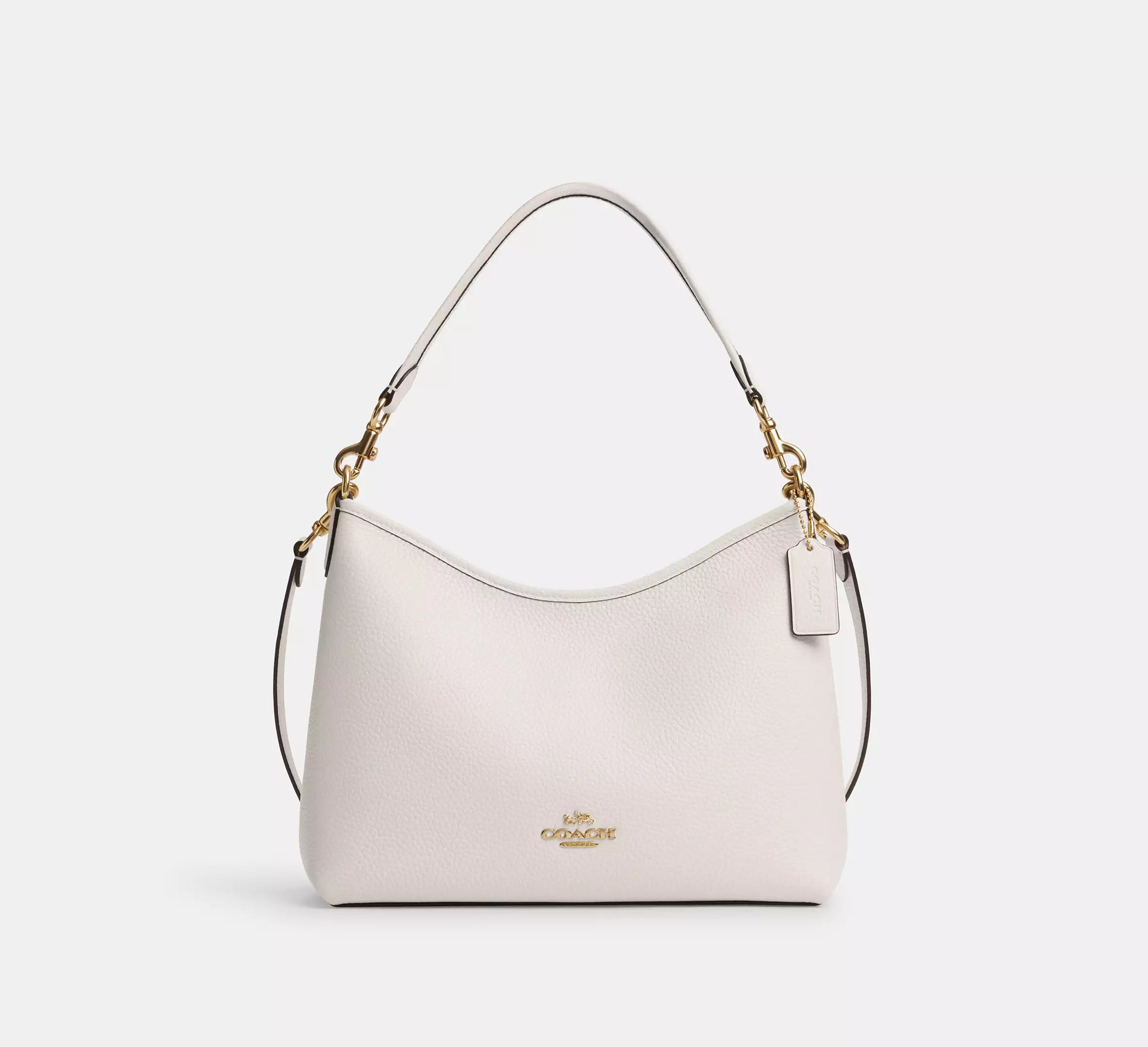 Coach Laurel Shoulder Bag Blanco Hueso - Main Image