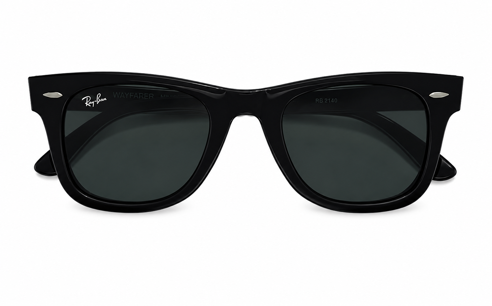 Ray-Ban Wayfarer RB2140 Gafas de Sol Negras Clásicas