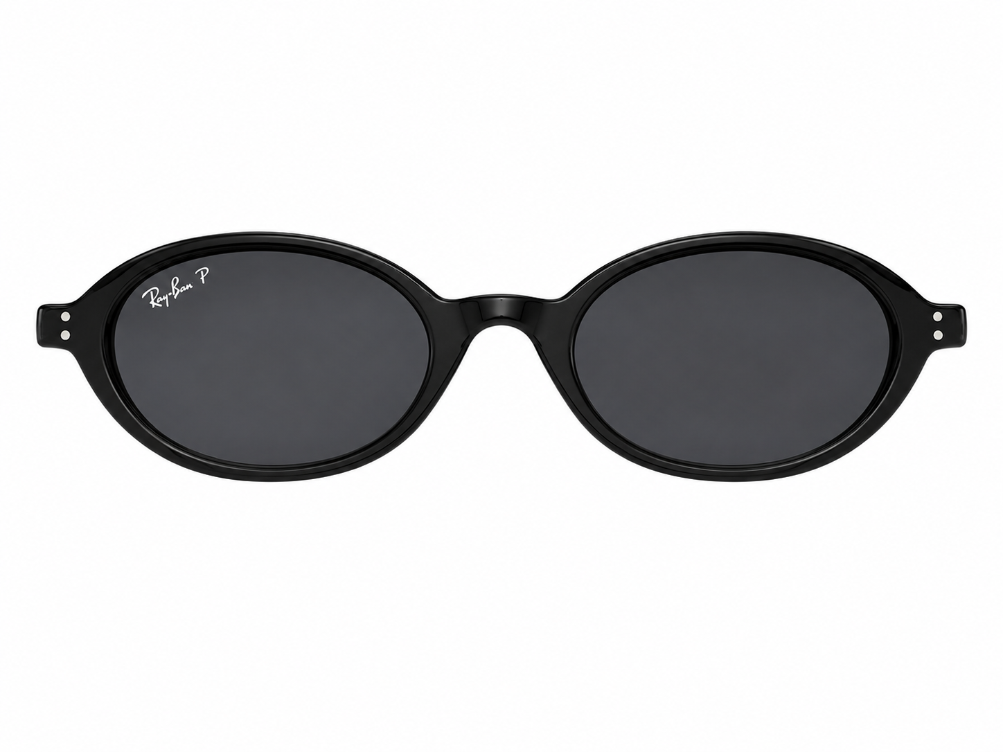 Ray-Ban RB4472 Gafas de Sol Ovaladas Negras Polarizadas