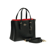 Coach Mollie Tote 25 In Signature Canvas Negra