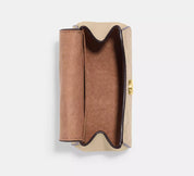 Morgan Card Case On A Chain In Blocked Signature Canvas