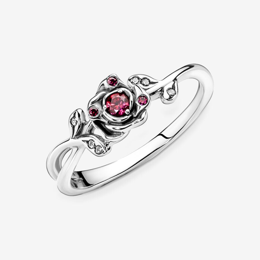 Anillo Rosa de la Bella y la Bestia de Disney