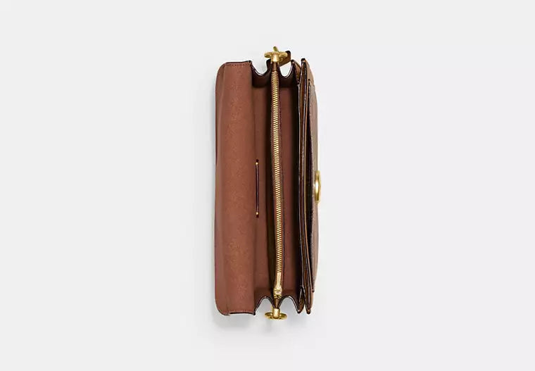 Coach Tabby 26 En Lona De Firma Color Caramelo
