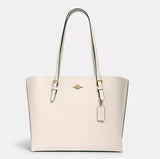 Coach Tote Bag Mollie Canvas Blanco Hueso