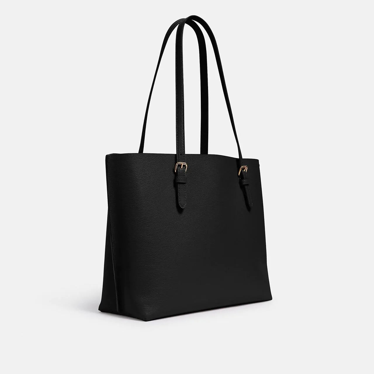 Coach Tote Bag Mollie Canvas Negra Interior Rojo