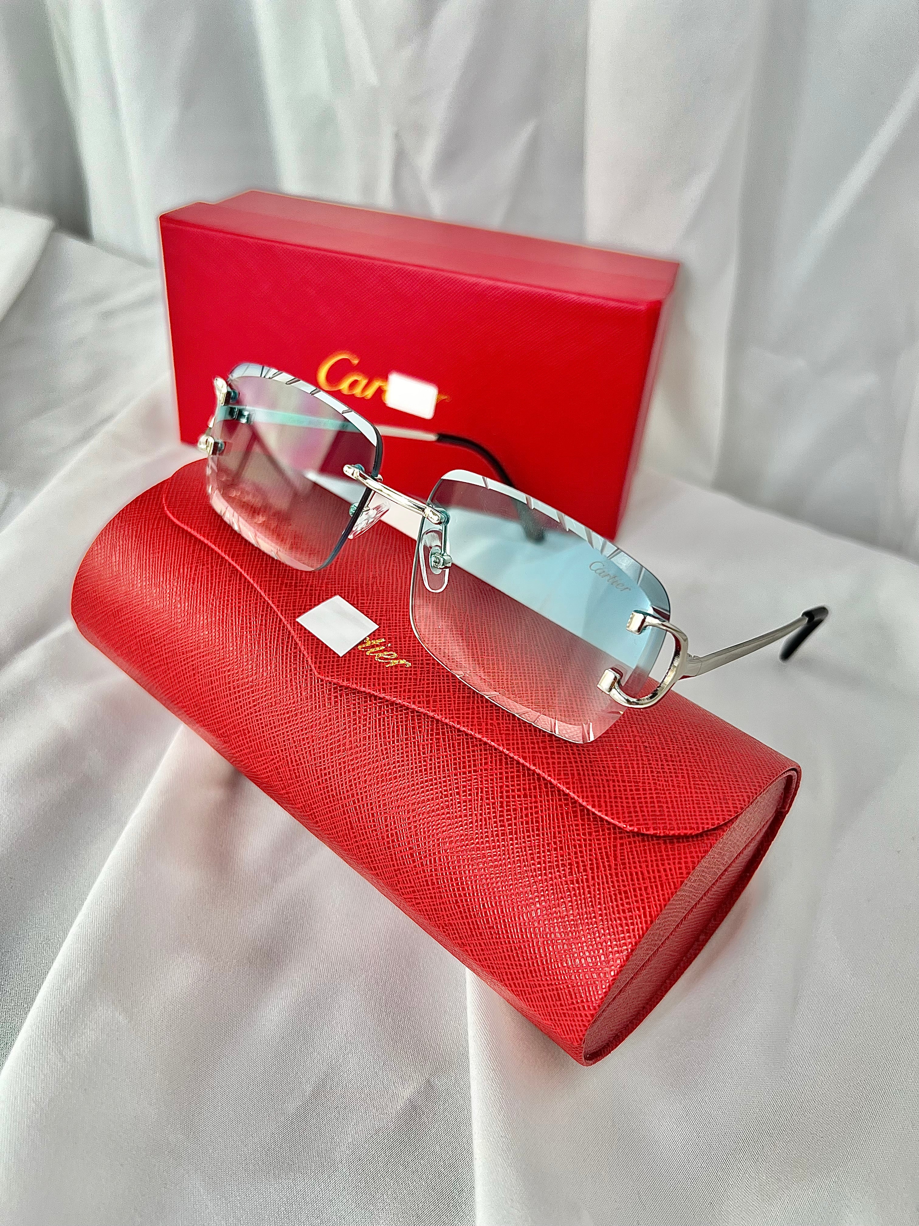 Gafas C Azules Cartier