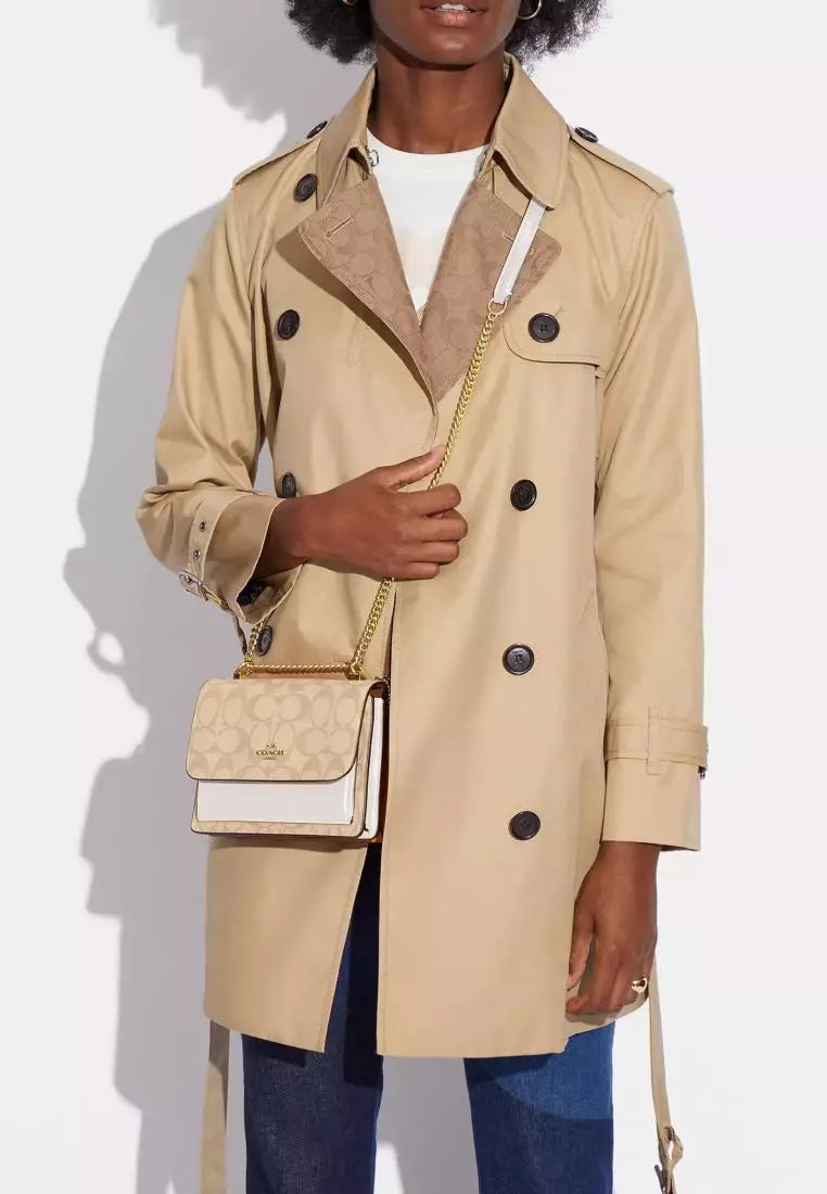 Coach Klare Crossbody Signature Blanca/Crema