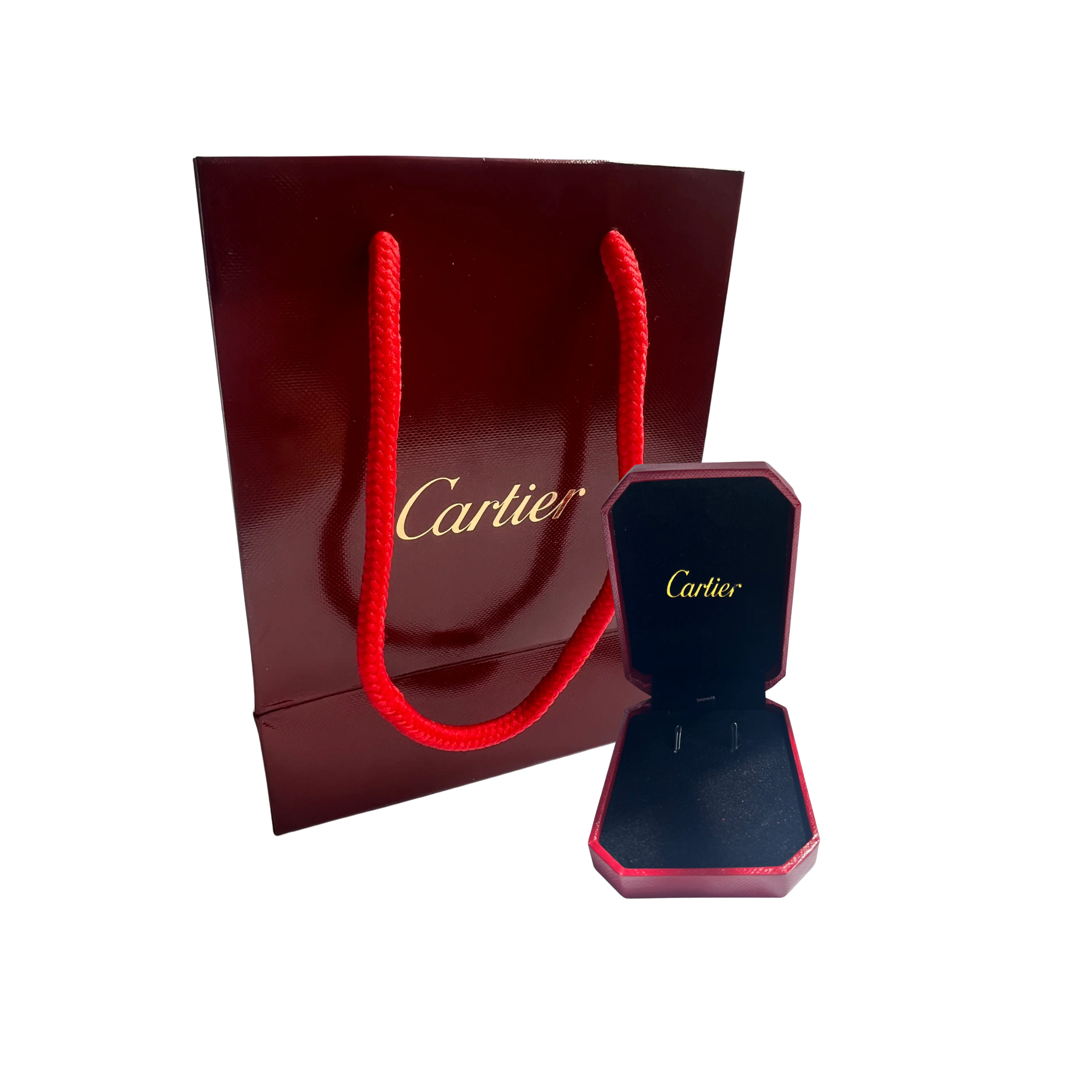 Caja + Bolsa Pequeña Cartier