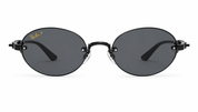 Ray-Ban RB3447 Gafas de Sol Redondas Negras