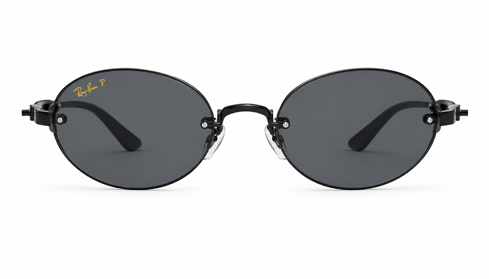 Ray-Ban RB3447 Gafas de Sol Redondas Negras