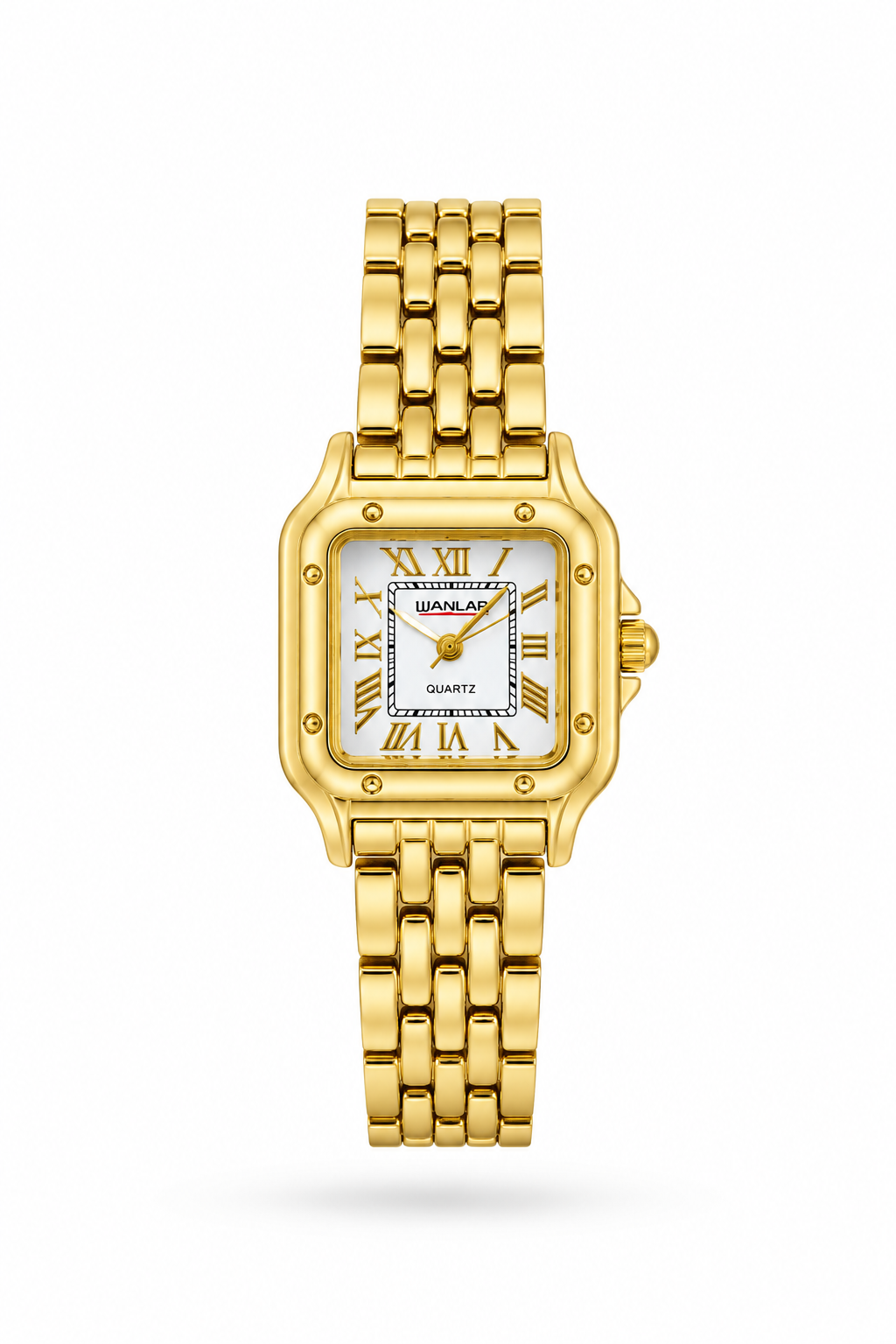 Reloj Tipo Cartier Dorado