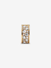 Charm de Clip Pavé Transparente