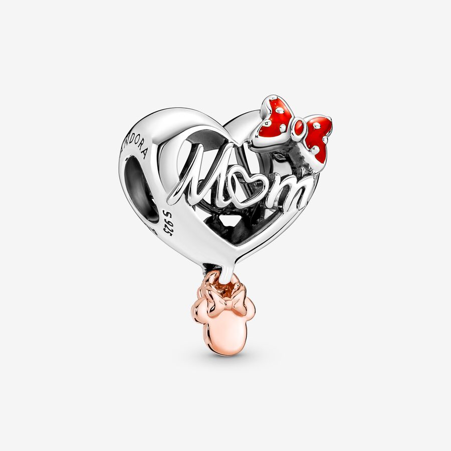 Charm de corazón de mamá de Minnie Mouse de Disney