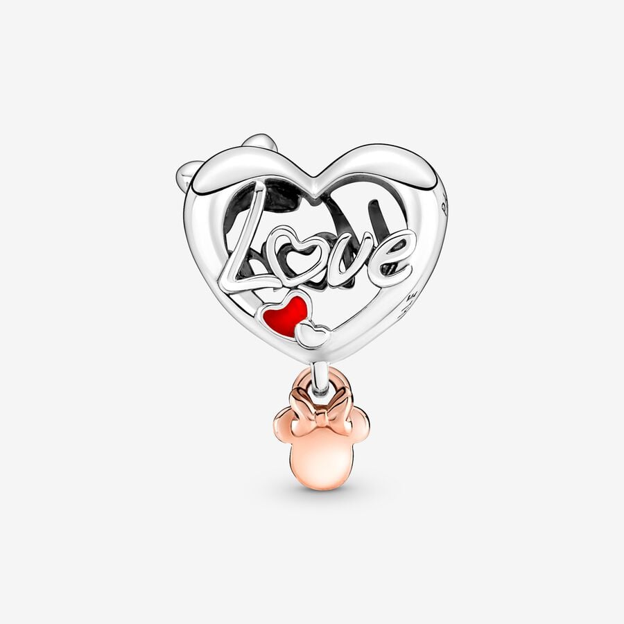 Charm de corazón de mamá de Minnie Mouse de Disney