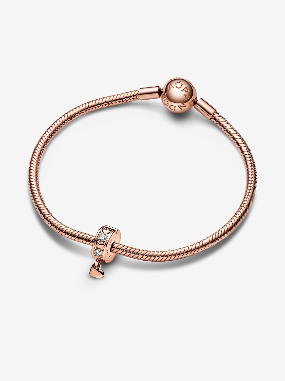 Clip charm colgante “Infinite Hearts”