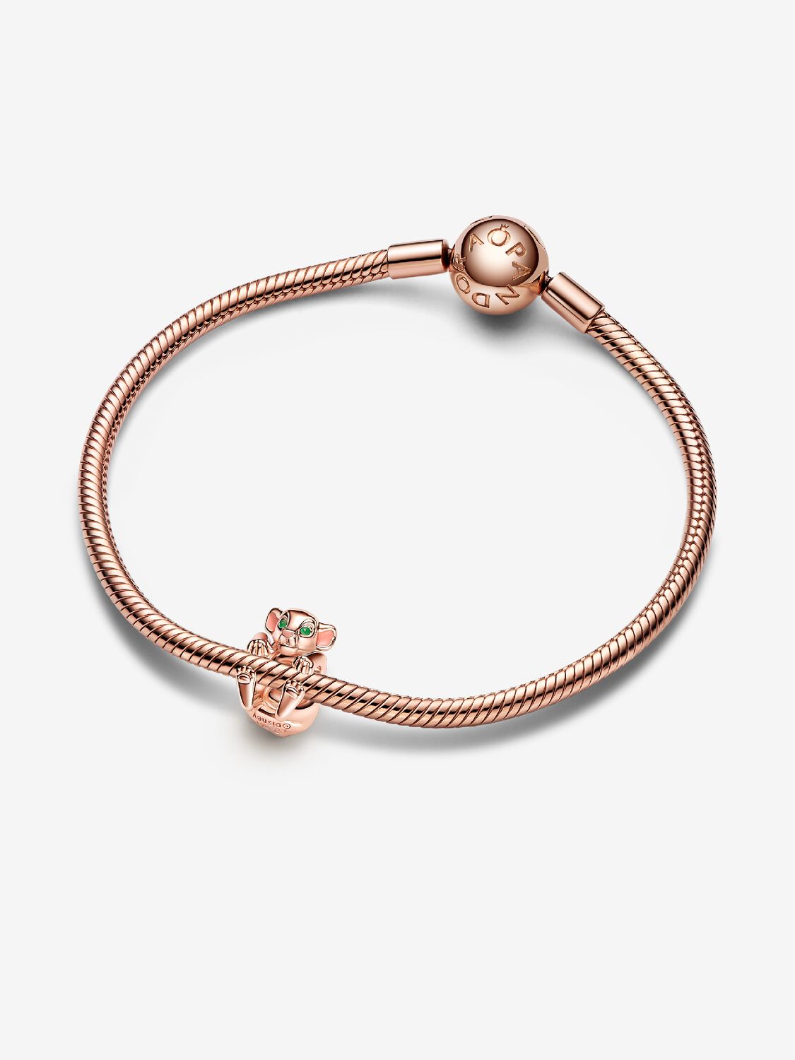 Charm Rose Gold Nala El Rey León de Disney