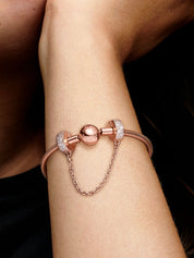 Cadena de seguridad Rose Gold