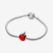 Charm en plata de ley Manzana de Blancanieves