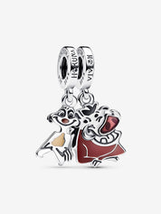 Charm Colgante Divisible de Disney El Rey León Timón y Pumbaa