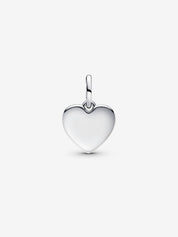 Charm Colgante Grabable Corazón para collar
