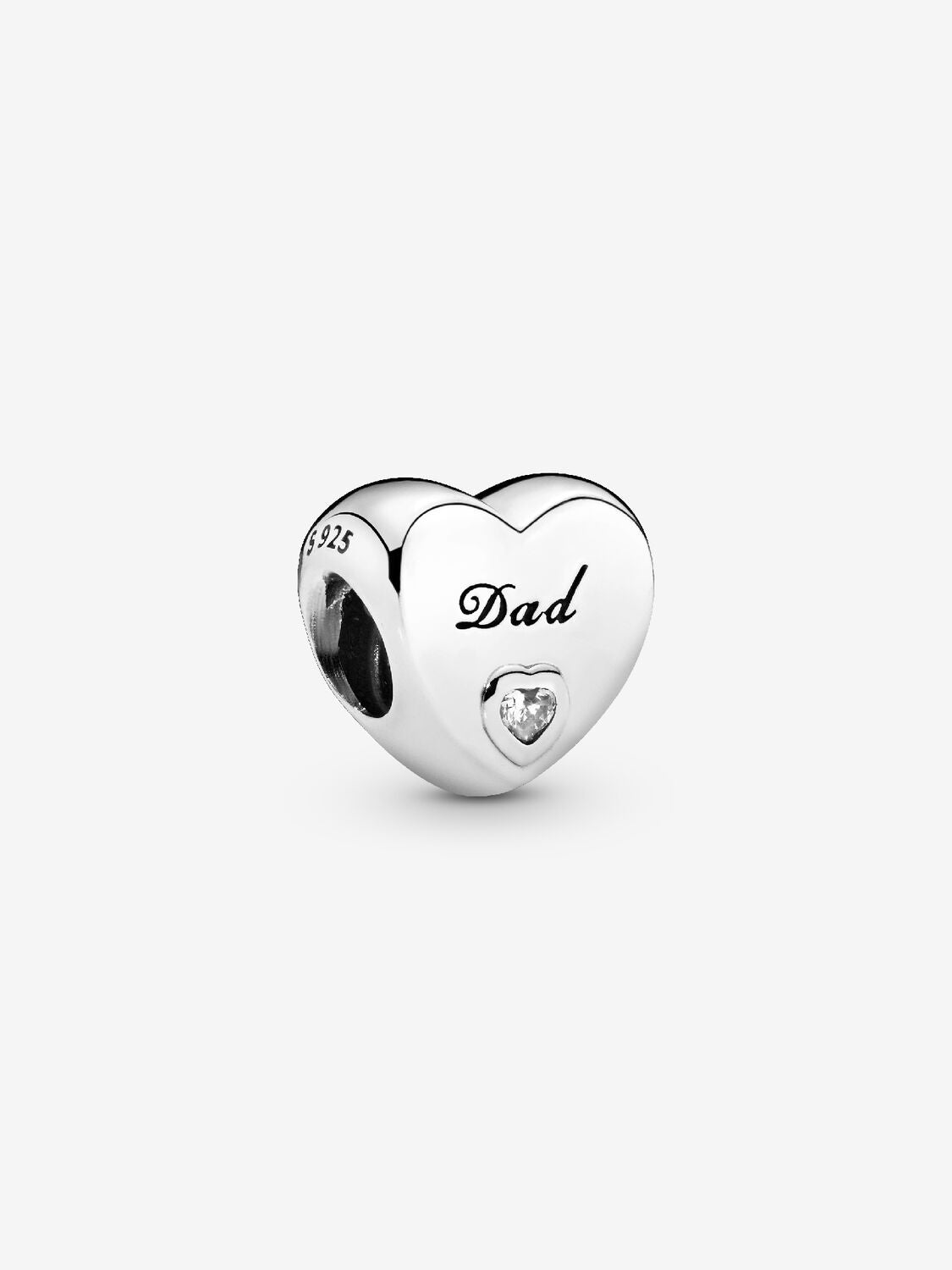 Charm en plata de ley Amor de Padre "Dad"