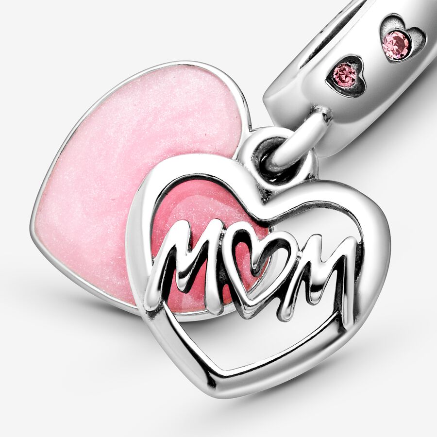 Charm Colgante Corazón MOM