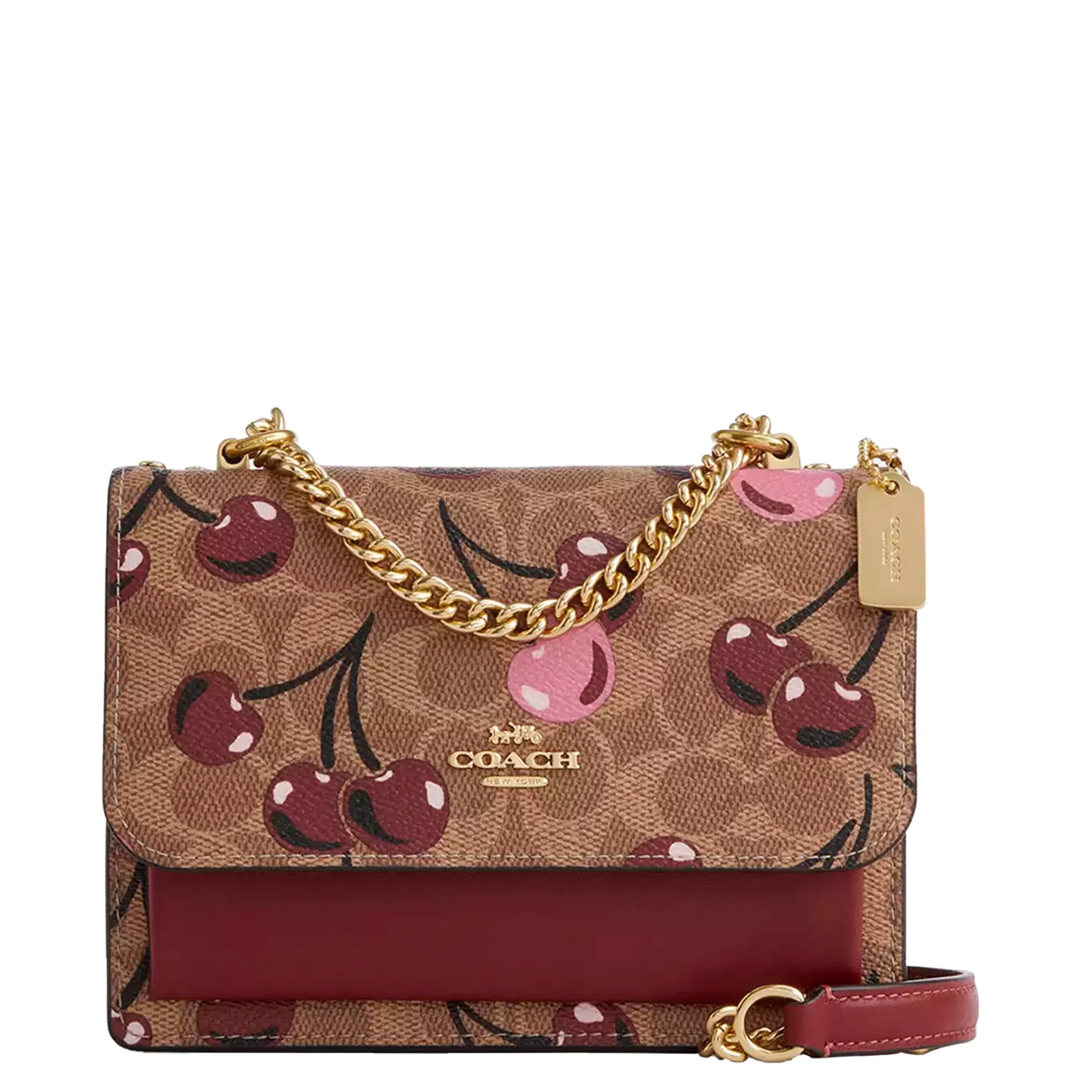 Coach klare Crossbody – Cherry Print