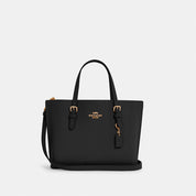 Coach Mollie Tote 25 In Signature Canvas Negra