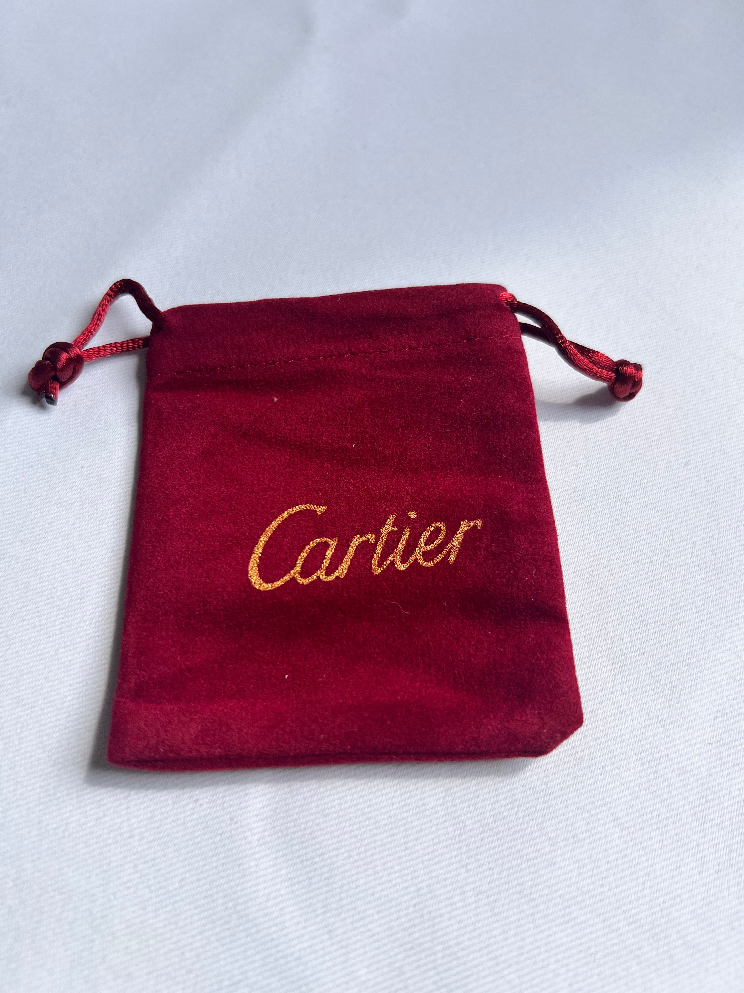 Bolsa Terciopelo Cartier