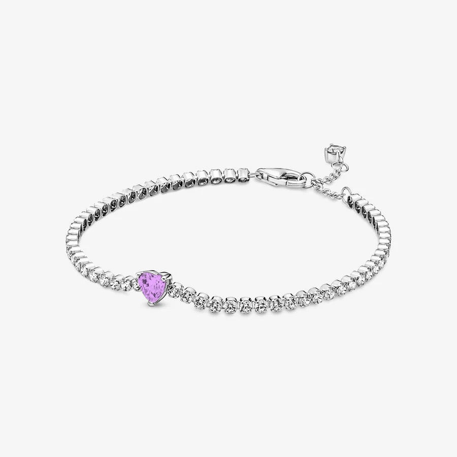 Pulsera Tenis Morado