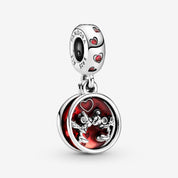 Charm Colgante Amor y Besos de Mickey Mouse & Minnie Mouse de Disney