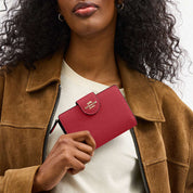 Coach Monedero Rojo 100% OG