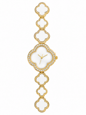 Reloj de Trebol Blanco