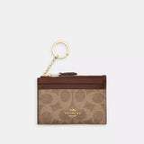Coach Tarjetero Khaki/Marron