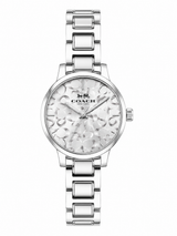 Reloj Coach C Plateado Completo