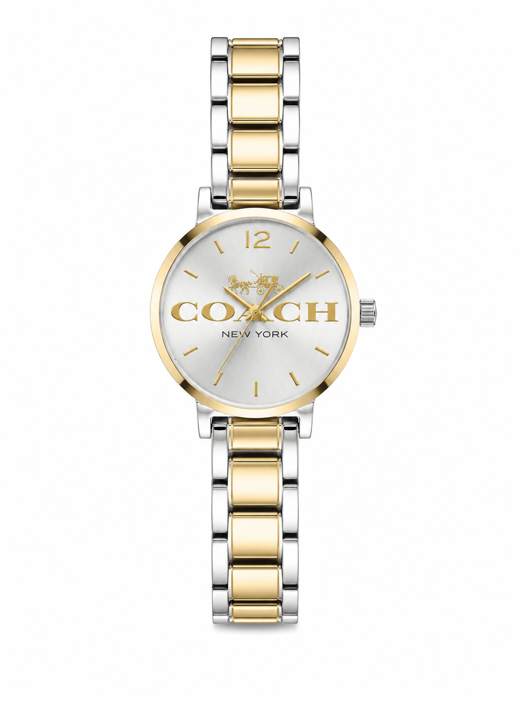 Reloj Coach Dorado y Plateado