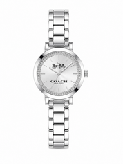 Reloj Coach Plateado Completo