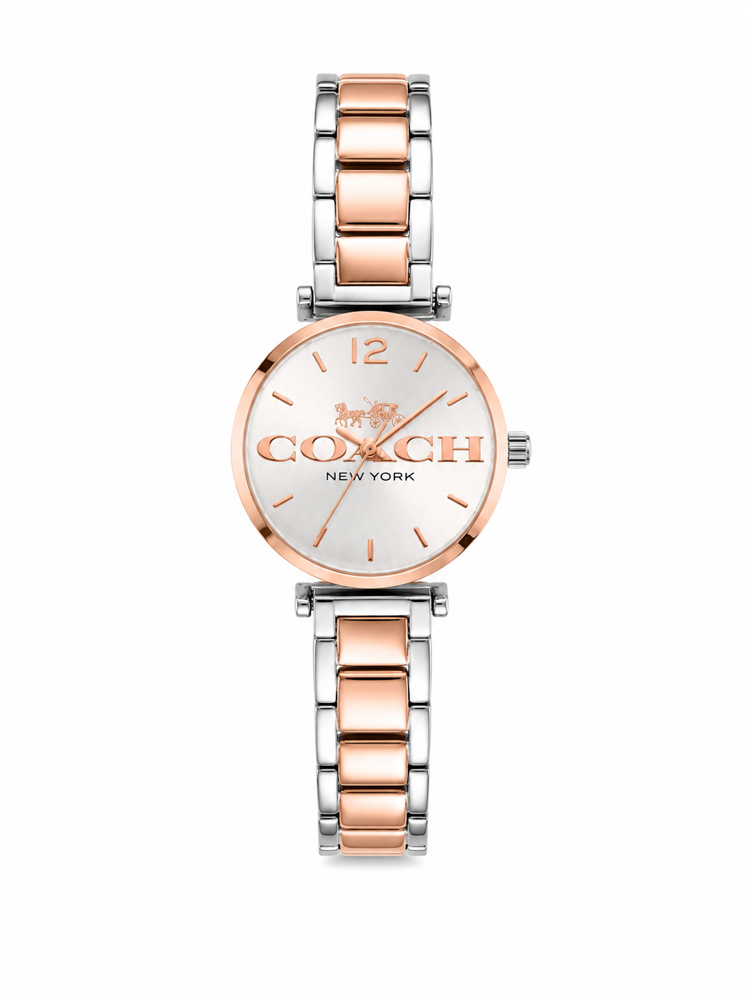 Reloj Coach Plateado y Rose Gold