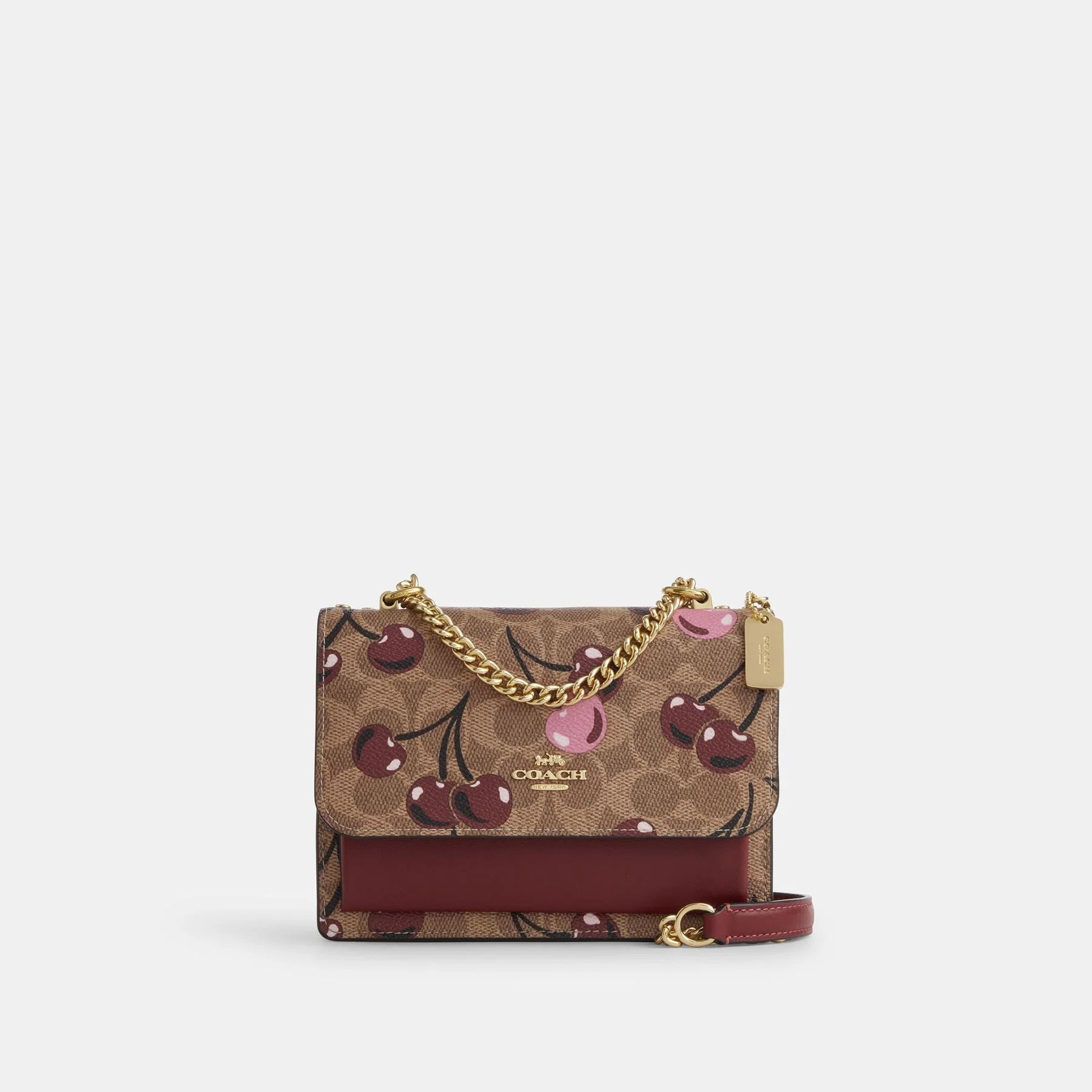 Coach klare Crossbody – Cherry Print
