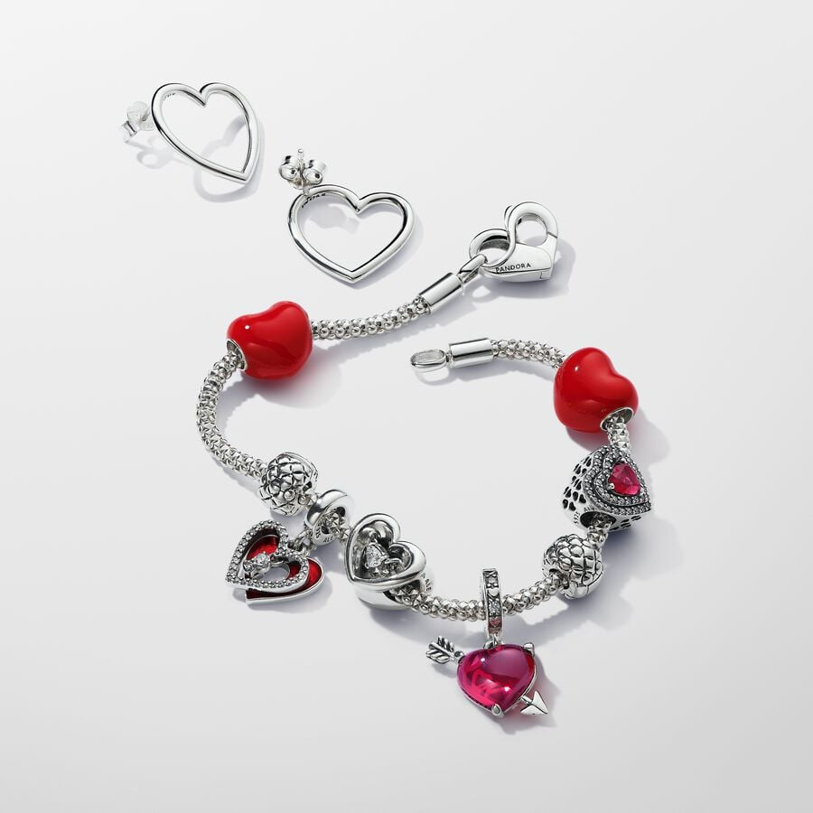 Pulsera Cadena con Tachuelas Pandora Moments