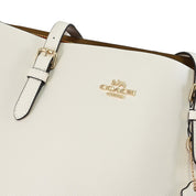 Coach Tote Bag Mollie Canvas Blanco Hueso
