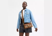 Coach Tabby 26 En Lona De Firma Color Caramelo
