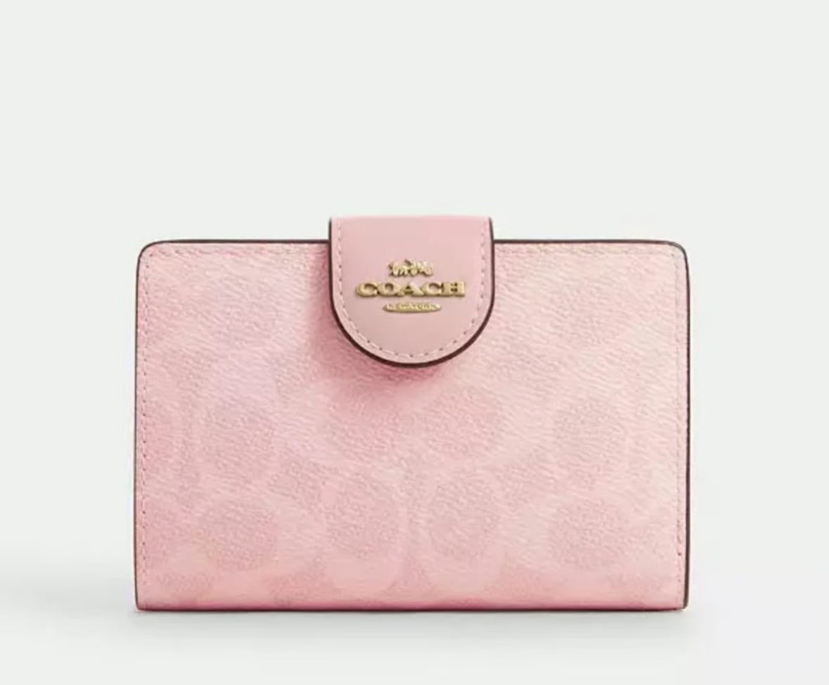 Coach Monedero Rosado 100% OG