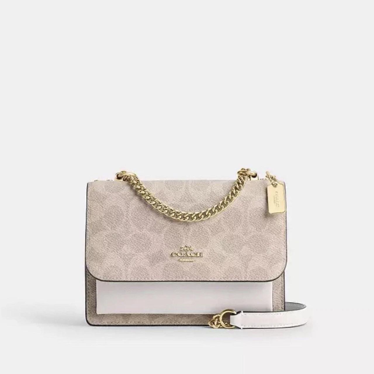 Coach Mini Klare Blanca/Crema 100% OG