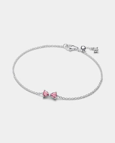 Pulsera Lazo Rosa