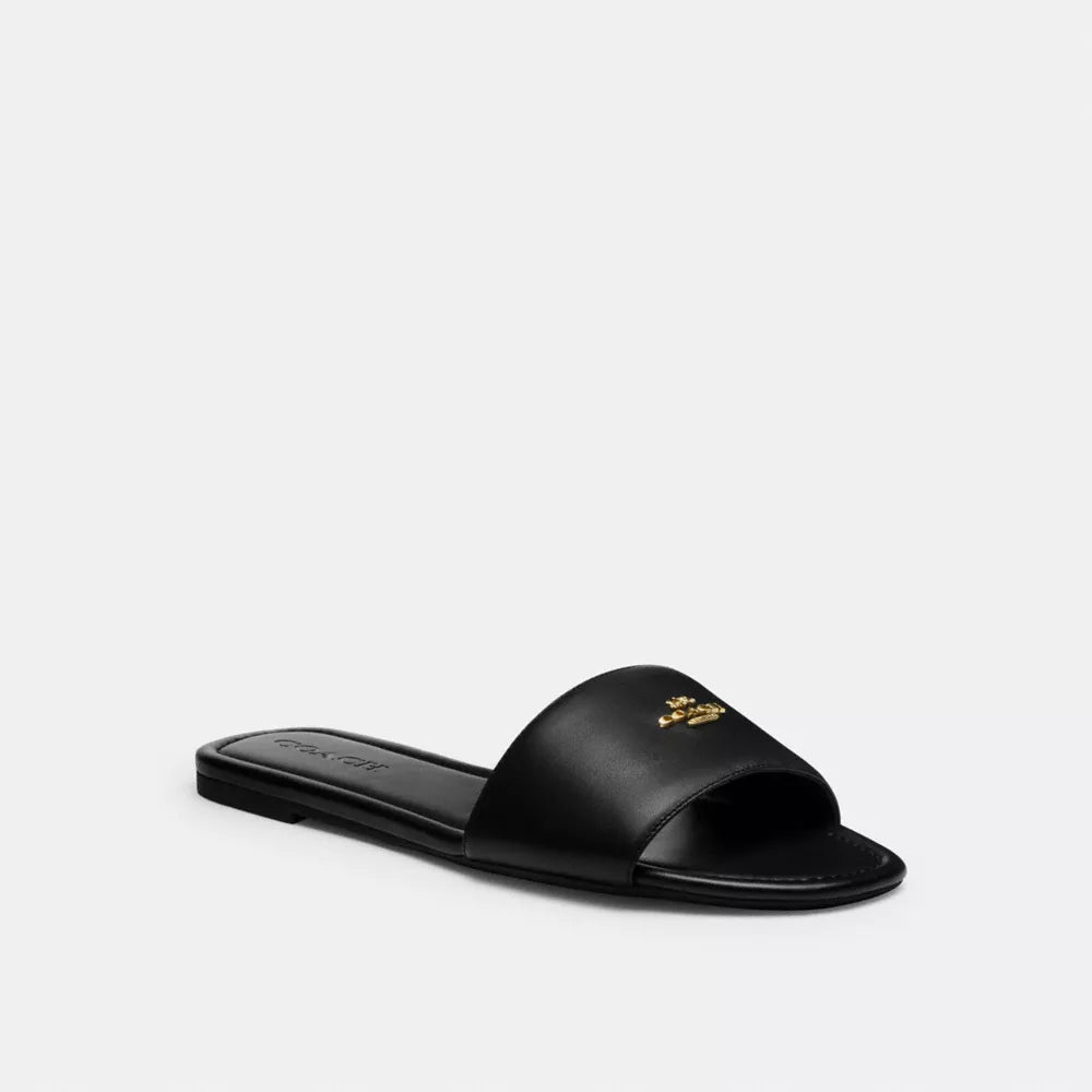Sandalias Coach Negra 100% OG