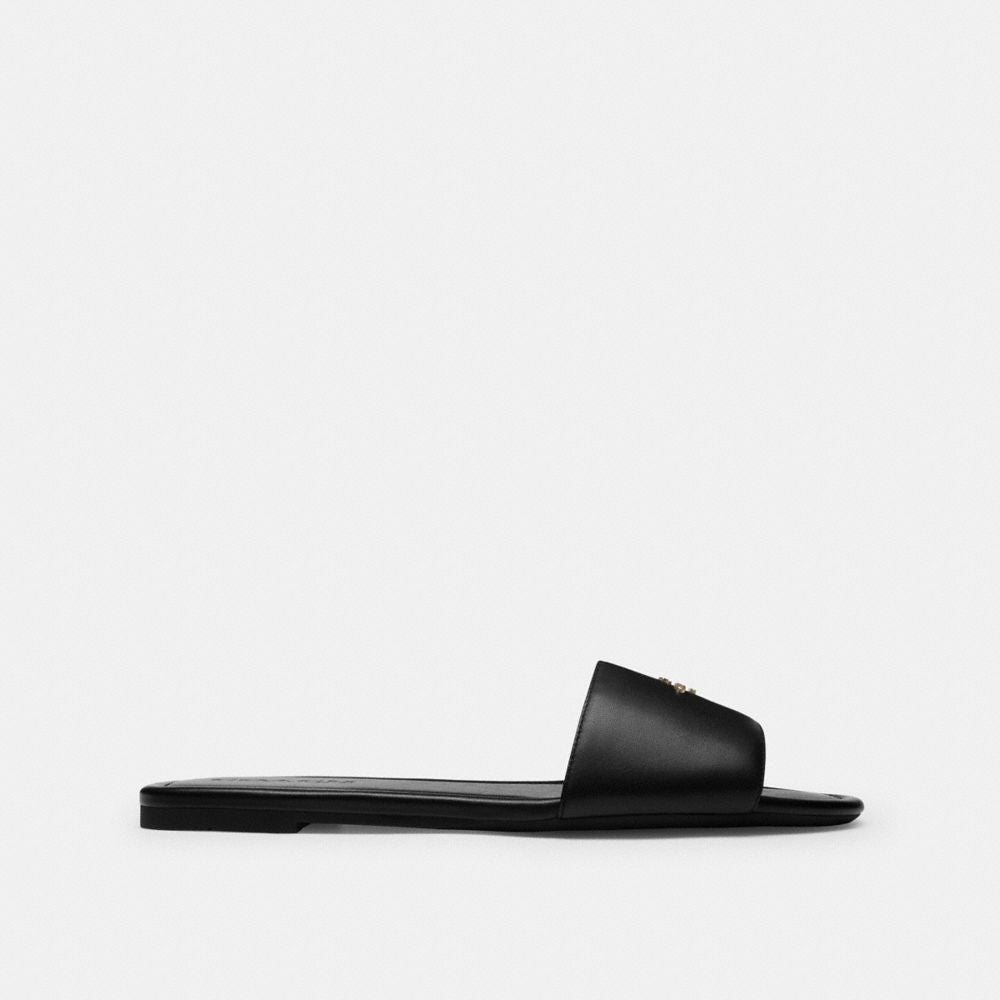 Sandalias Coach Negra 100% OG
