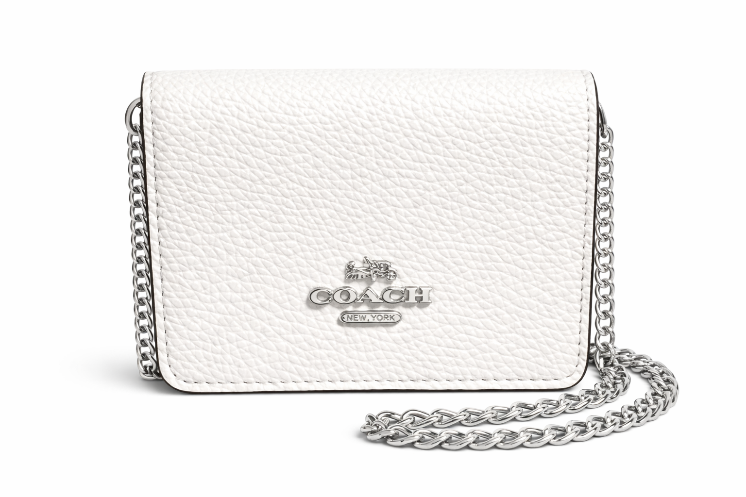 Coach Mini Skinny Blanca 100% OG