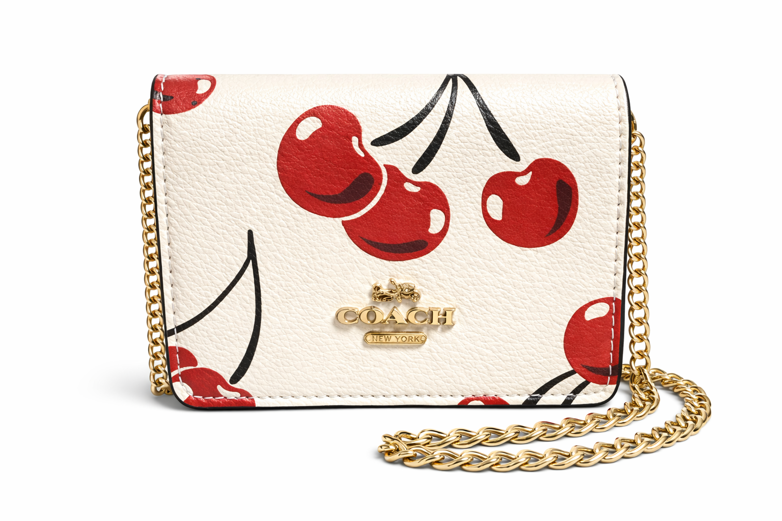 Coach Mini Skinny Cherry 100% OG